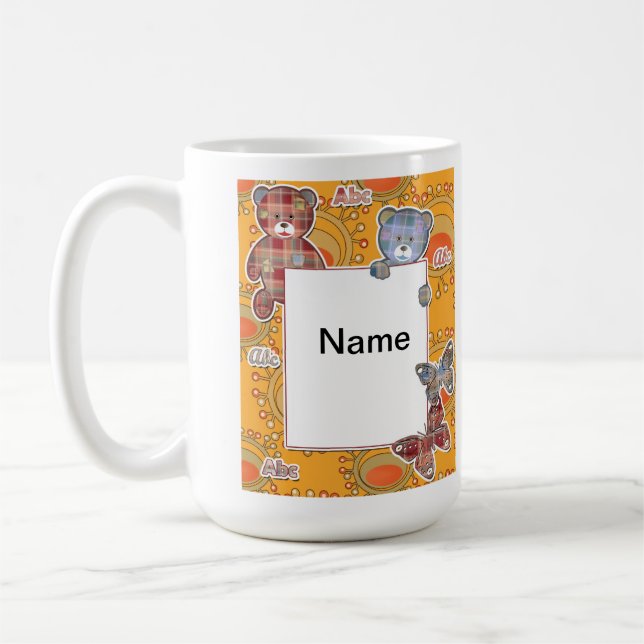 Nallebjörn, bebis kaffemugg (Vänster)