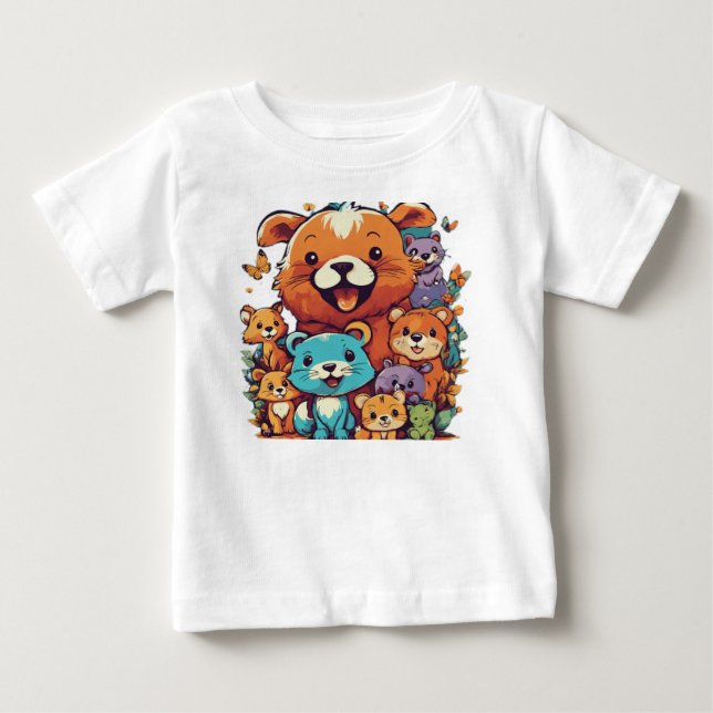Nallebjörn  t shirt (Framsida)