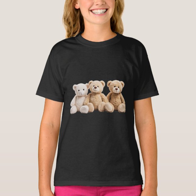 nallebjörnar t shirt (Framsida)