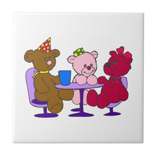 NalleCafe Kakelplatta (Framsidan)