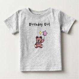 Nallen Birthday Girl T Shirt