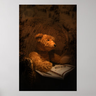 Nallen Gammal Ledsen Bear Poster