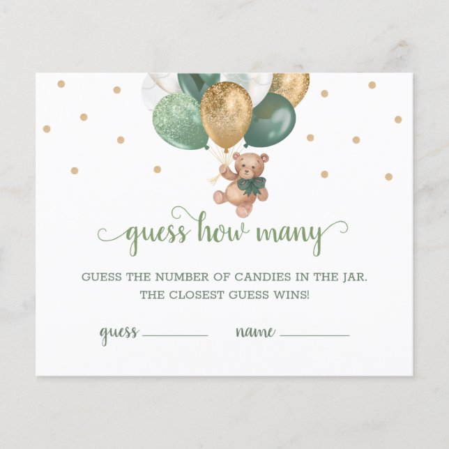 Nallen gissar hur många kanarier som spelar babysk (Framsida)