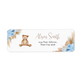 Nallens adressetikett för returadress returadress etikett