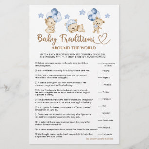 Nallens babydusch Baby Traditions