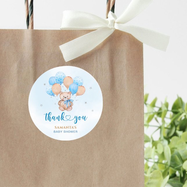 Nallens babyknapp runt klistermärke (Skapare uppladdad)