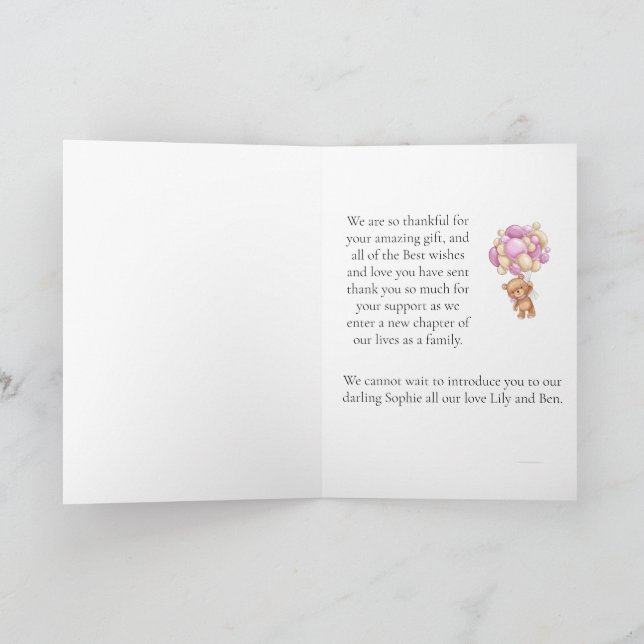 Nallens batong så tacksamt kort (Inuti)