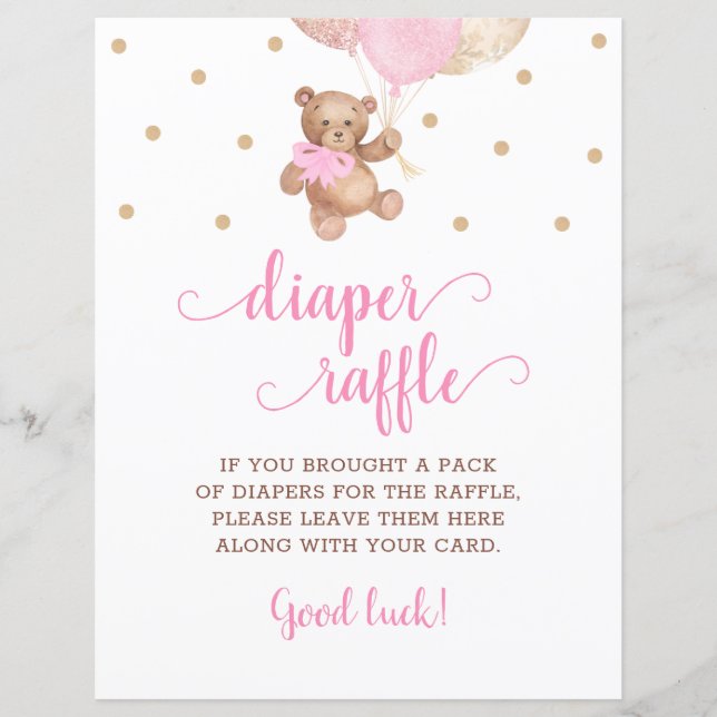 Nallens Rosa och Guld missar Raffle-spel (Framsida)