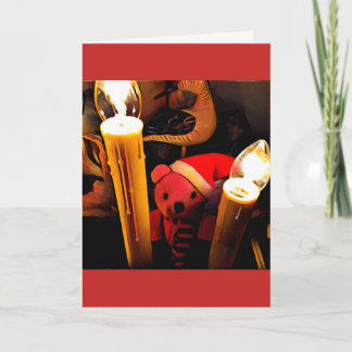 Nalleönskemål Helgkort