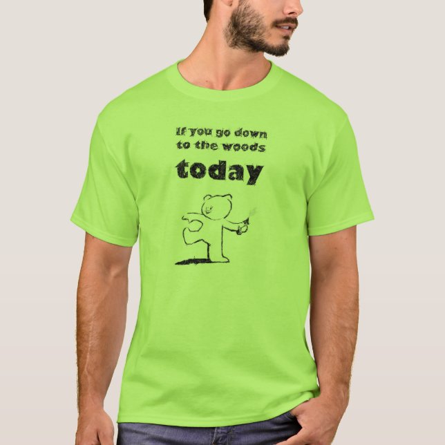 Nallepicknick T-shirt (Framsida)