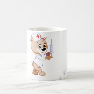 Nallesjuksköterskamugg Kaffemugg