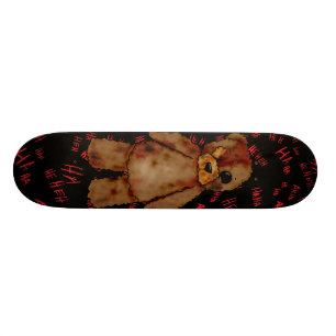 Nalleskateboard. Old School Skateboard Bräda 18 Cm