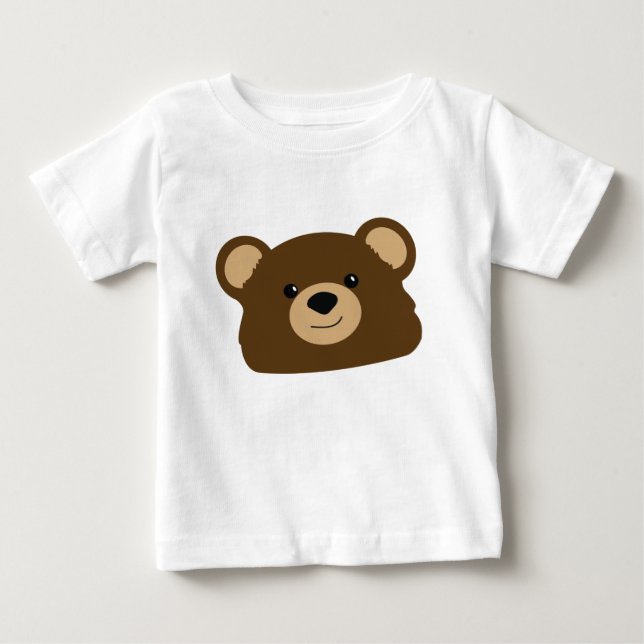 Nalleskjorta för baby t shirt (Framsida)