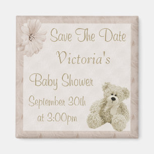 Nallespara dateraneutraltbaby shower magnet