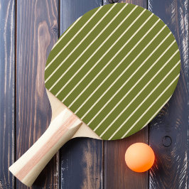 Nålstripad Doftoliv färg Pingisracket