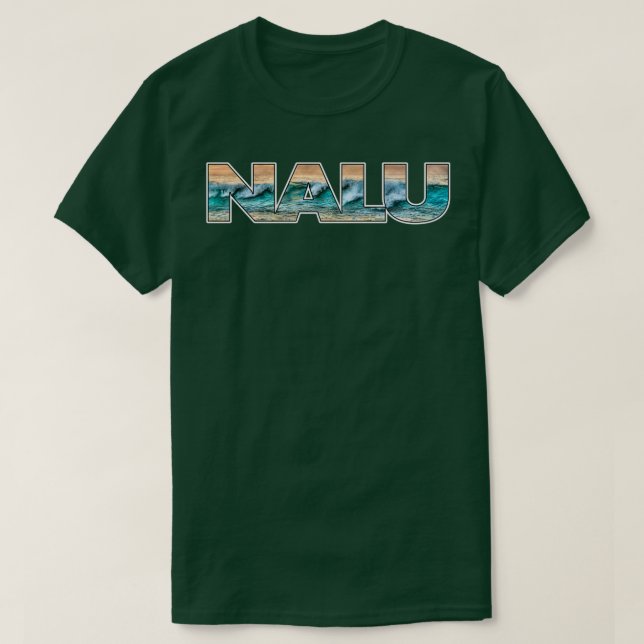 Nalu-våg T Shirt (Design framsida)