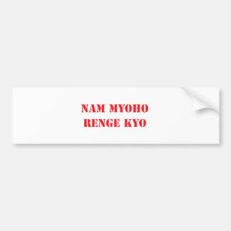 Nam Myoho Renge Kyo Bildekal