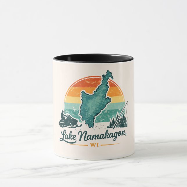 Namakagonsjön, WI Mugg (Center)