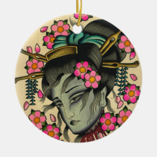 namakubi julgransprydnad keramik