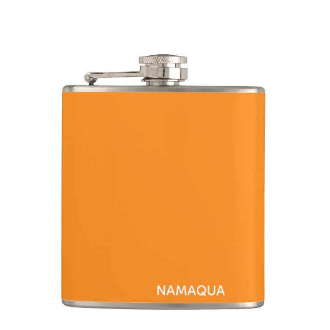 Namaqua orange färg namn fickplunta (Framsidan)