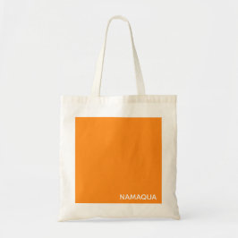 Namaqua orange färg namn tygkasse