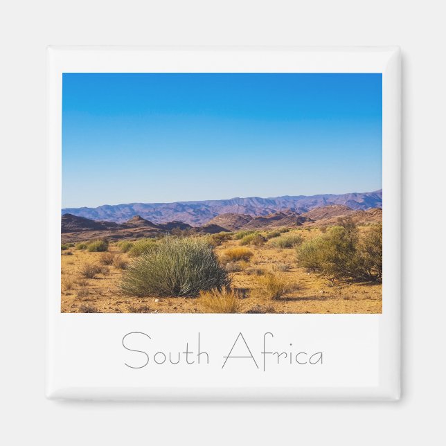 Namaqualand Natature View South Afrika SA Magnet (Framsidan)