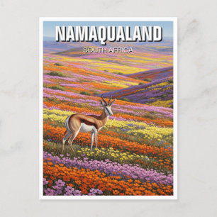 Namaqualand South Afrika Travel Vykort