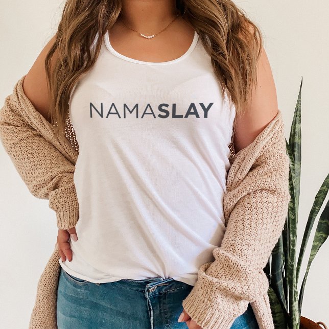 Namaslay Yoga Linne Med Racerback (Skapare uppladdad)