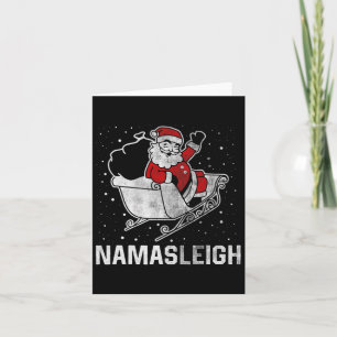 Namasleigh Julklappens renar skickar presenter Kort