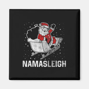 Namasleigh Jultomtarnas Reindeer som skickar den n Magnet