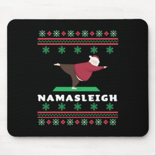 Namasleigh Tomte som gör yoga Musmatta