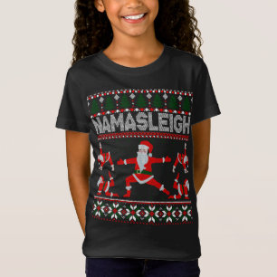 NAMASLEIGH Ugly jul Sweater Meme Jultomten T Shirt