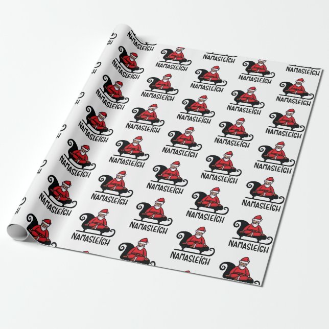 Namasleigh Wrapping Papper Presentpapper (Utrullad)