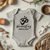 Namast'ay AVakna hela natten Baby Bodykostym