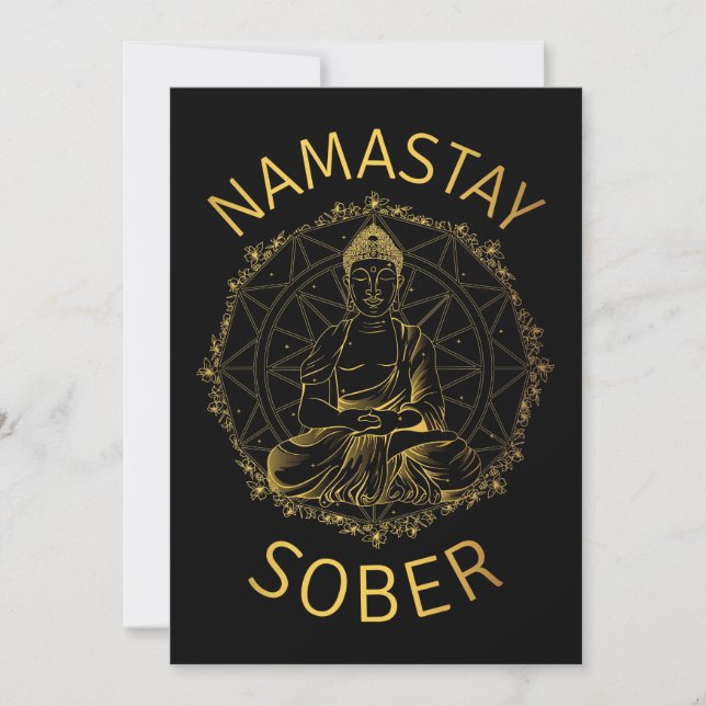 Namastay Sober II (Framsida)