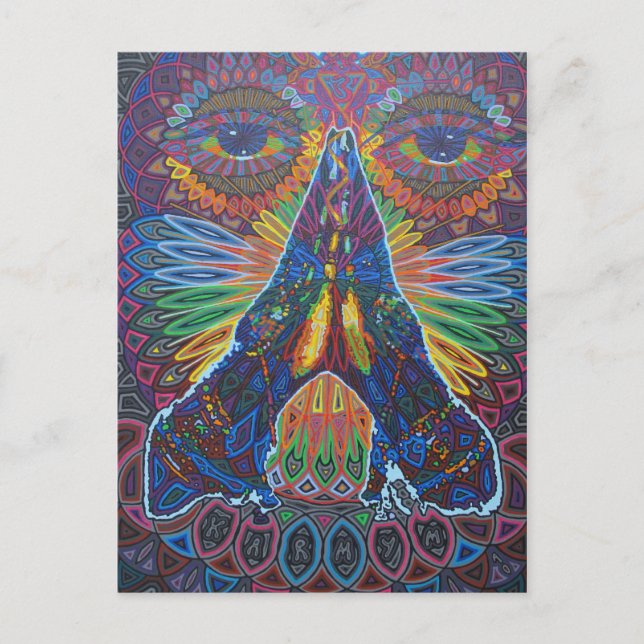 namaste 2010 as postcard vykort (Framsida)