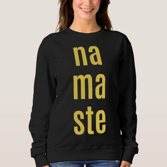 namaste 36 t shirt (Framsida)