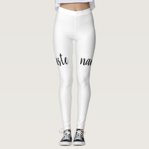 Namaste-Andlig-Meditation-Modern-Yoga Leggings