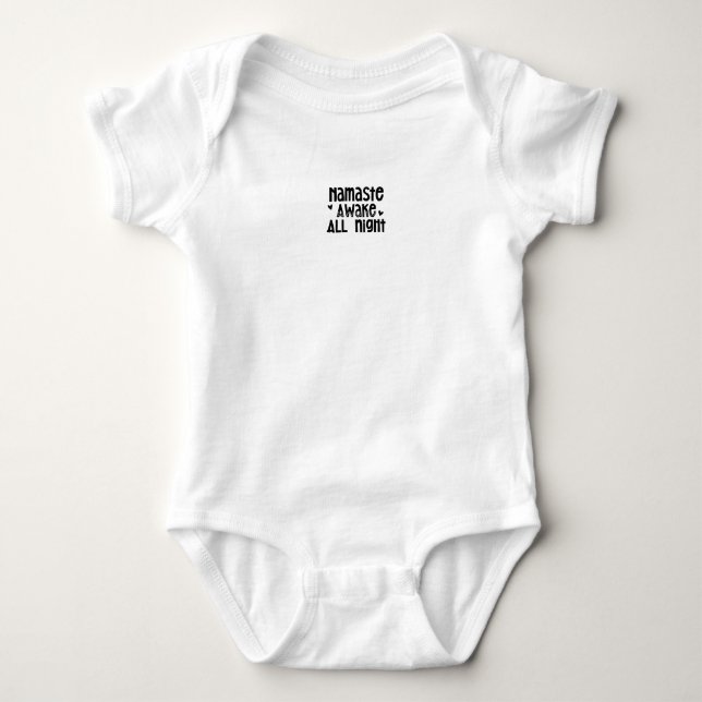 Namaste - Awake all night" T Shirt (Framsida)