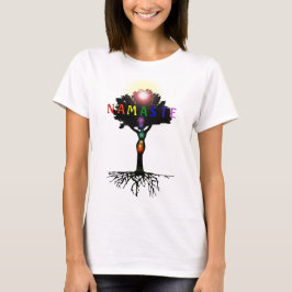 Namaste bästa Chakra T Shirt
