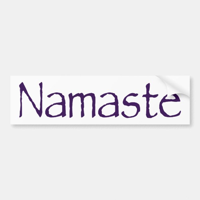 Namaste Bildekal (Framsidan)
