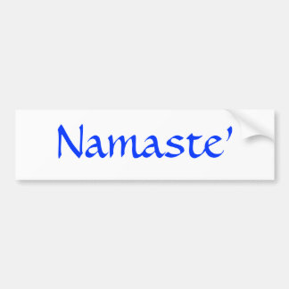 Namaste Bildekal