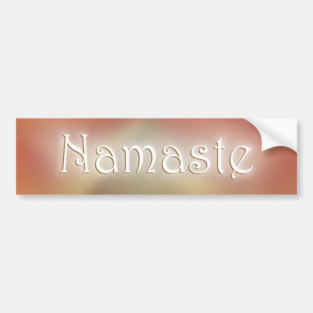 Namaste Bildekal (Framsidan)