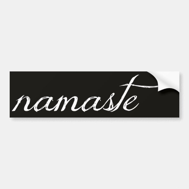 Namaste bildekal (Framsidan)