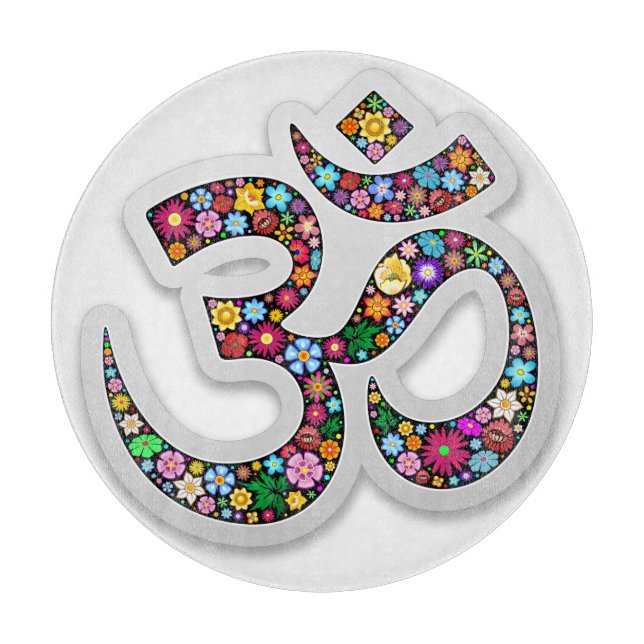 Namaste Blommig Symbol Konst (Framsidan)