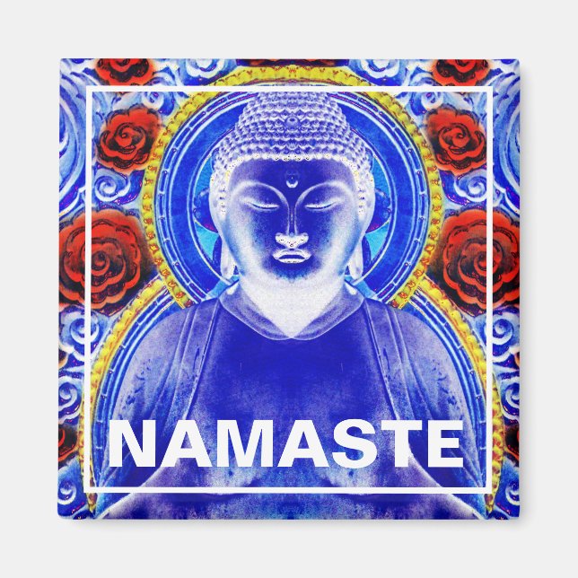 Namaste Buddha Magnet (Framsidan)