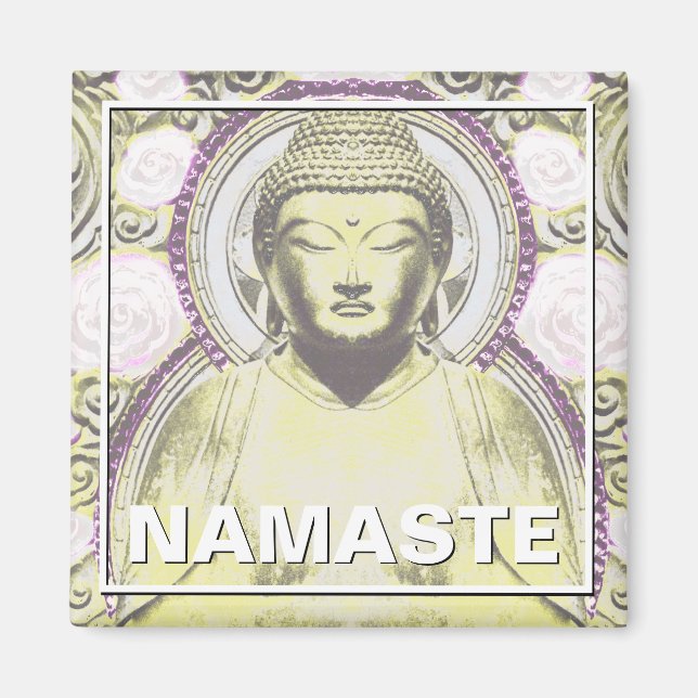 Namaste Buddha Magnet (Framsidan)