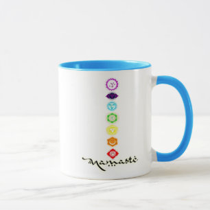Namaste Chakras mugg