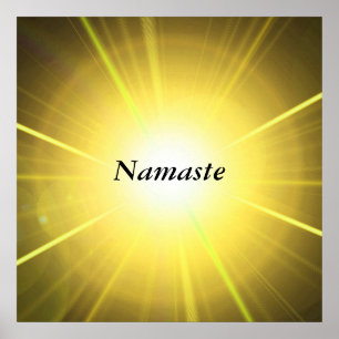'Namaste'-citat Poster