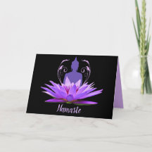 Namaste citat Tack Yoga Lotus Buddha